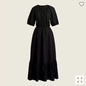J.Crew Side-cutout Cotton Poplin Dress